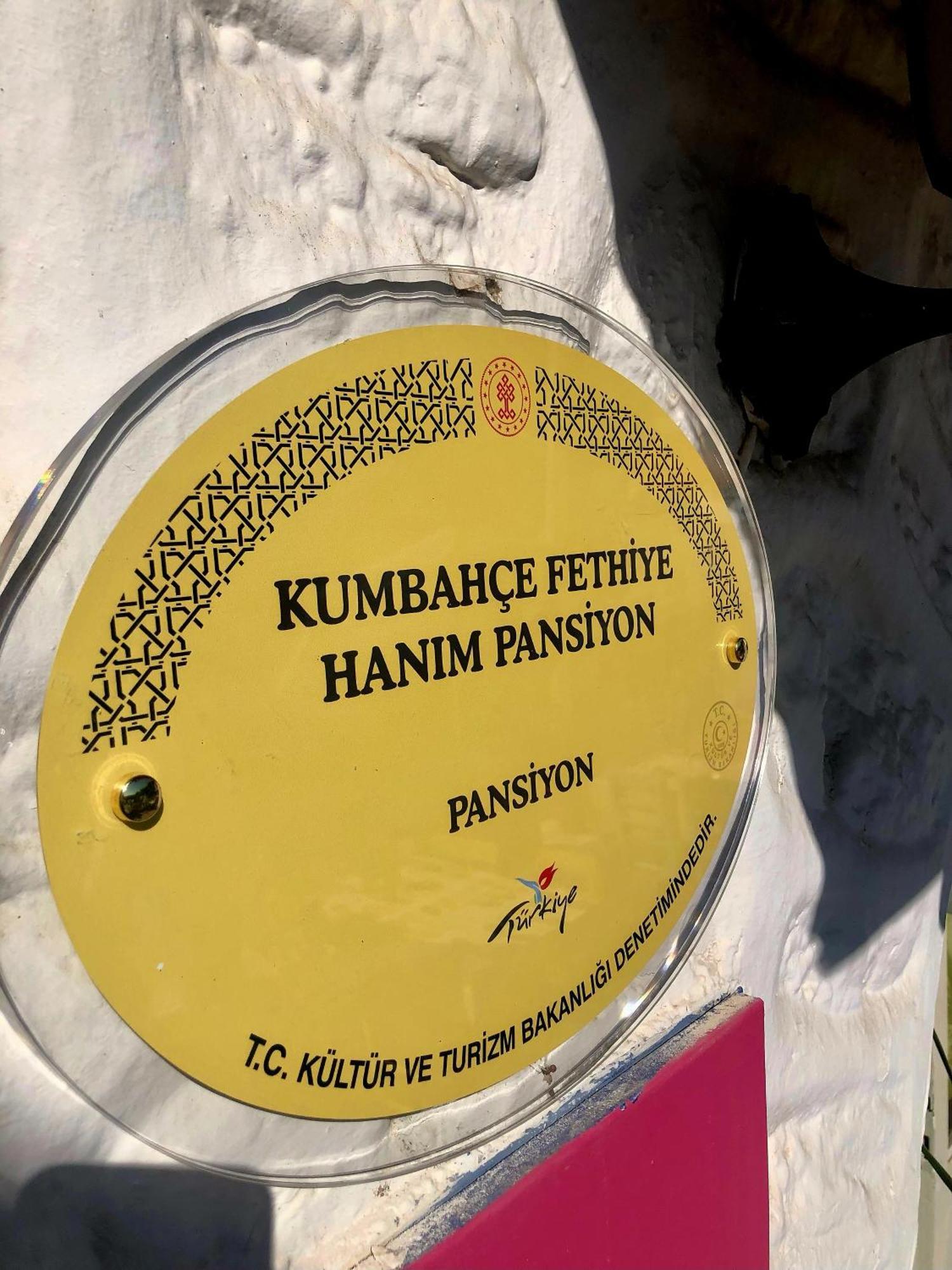 Kumbahce Fethiye Hanim Pansiyon Bodrum Eksteriør billede